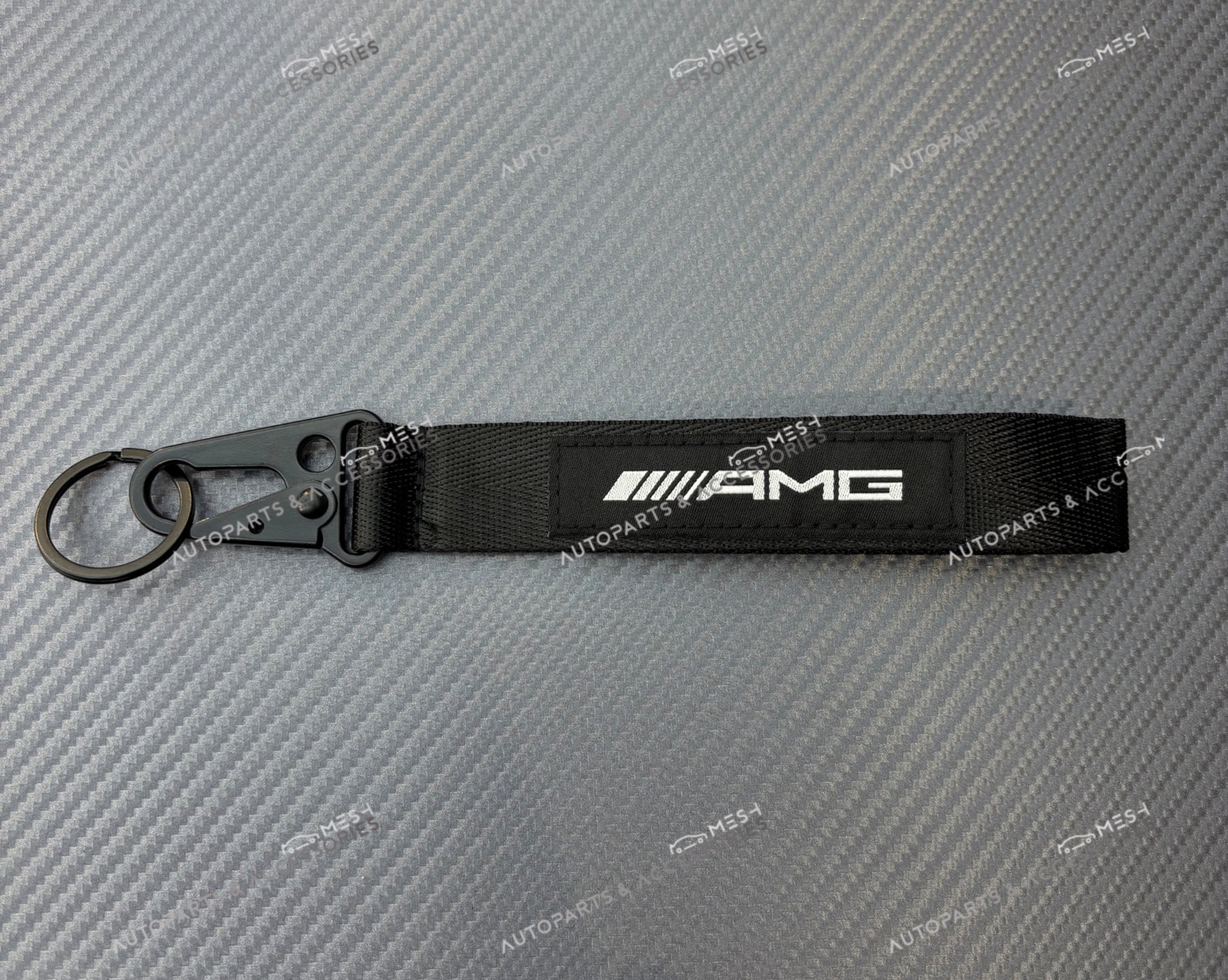 Mesh Autoparts & Accessories AMG Keychain Key Ring