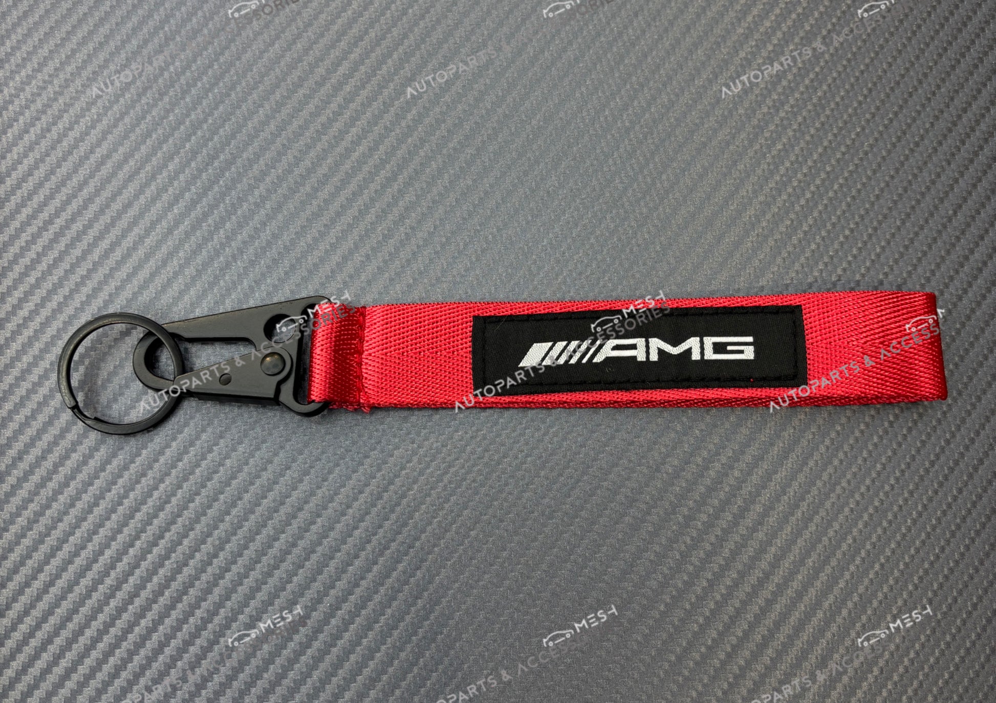 Mesh Autoparts & Accessories AMG Keychain Key Ring