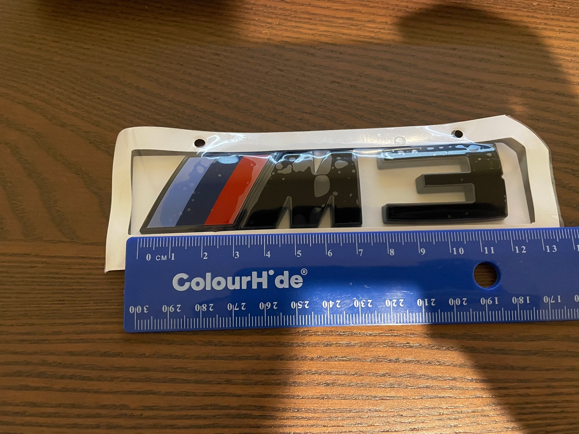 Mesh Autoparts & Accessories Gloss Black BMW M3 Trunk Emblem