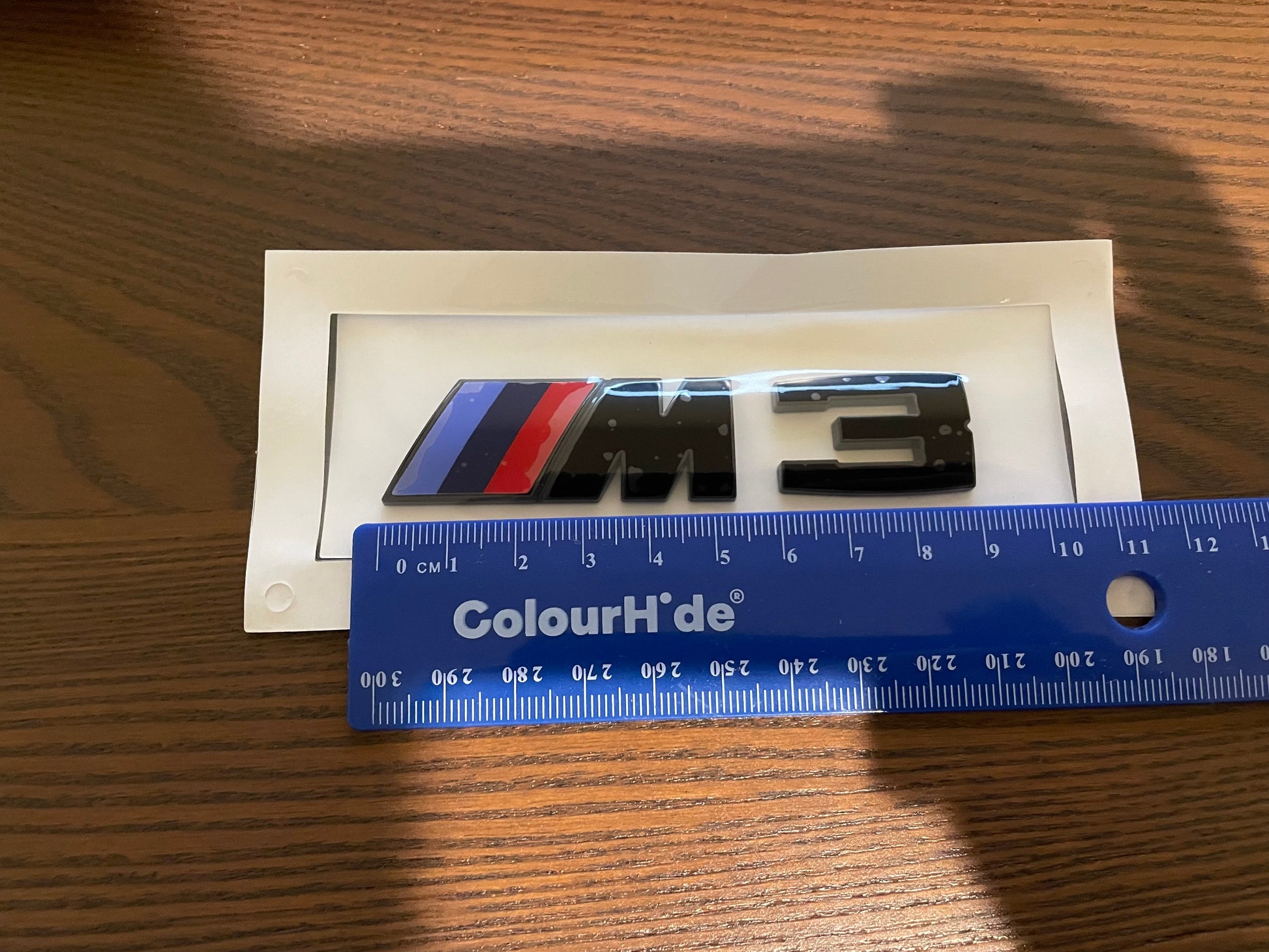 Mesh Autoparts & Accessories Gloss Black BMW M3 Trunk Emblem